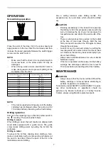 Предварительный просмотр 7 страницы Maktec MT065 Instruction Manual