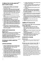 Предварительный просмотр 10 страницы Maktec MT071 Instruction Manual