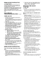 Предварительный просмотр 23 страницы Maktec MT080 Instruction Manual