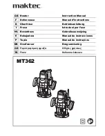 Maktec MT362 Instruction Manual preview