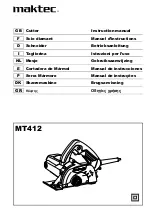 Preview for 1 page of Maktec MT412 Instruction Manual