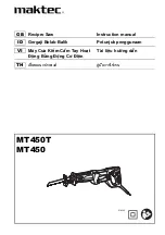 Maktec MT450T Instruction Manual preview