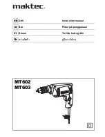 Предварительный просмотр 1 страницы Maktec MT602 Instruction Manual