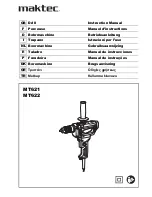 Предварительный просмотр 1 страницы Maktec MT621 Instruction Manual