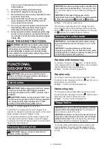 Preview for 6 page of Maktec MT871 Instruction Manual