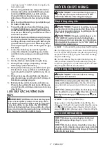 Preview for 17 page of Maktec MT871 Instruction Manual