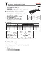 Maktec MT902 Technical Information preview