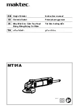 Preview for 1 page of Maktec MT91A Instruction Manual