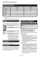 Preview for 3 page of Maktec MT964 Instruction Manual