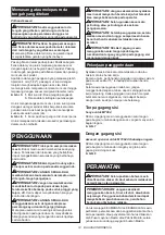 Preview for 14 page of Maktec MT964 Instruction Manual