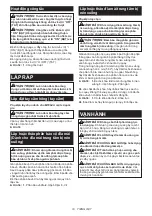 Preview for 19 page of Maktec MT964 Instruction Manual