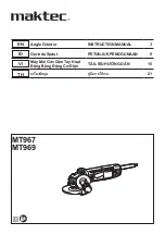 Maktec MT967 Instruction Manual preview