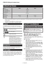 Preview for 3 page of Maktec MT970 Instruction Manual