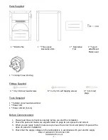 Preview for 2 page of Malacrino System One Plus Instructions For Installation, Use And Maintenance Manual