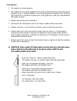 Preview for 5 page of Malacrino System One Plus Instructions For Installation, Use And Maintenance Manual