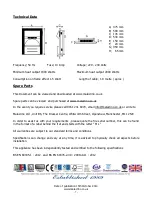 Preview for 7 page of Malacrino System One Plus Instructions For Installation, Use And Maintenance Manual