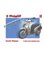 Preview for 1 page of Malaguti Centro 125 Service Manual