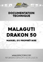 Malaguti Drakon 50 Manual preview