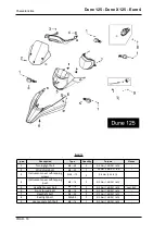 Preview for 18 page of Malaguti Dune X 125 Service Station Manual