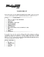 Preview for 5 page of Malaguti Fast Time F-10 50cc Repair Manual