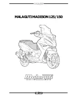 Malaguti MADISON 125 Manual preview