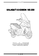 Malaguti MADISON 180 Manual preview