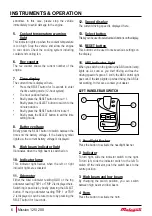 Предварительный просмотр 6 страницы Malaguti MISSION 125 Instruction Manual