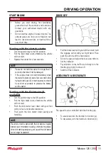 Предварительный просмотр 11 страницы Malaguti MISSION 125 Instruction Manual