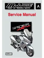 Preview for 1 page of Malaguti SPIDER MAX GT 500 Service Manual