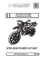 Malaguti XSM POWER UP 2007 Troubleshooting Manual preview