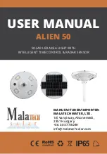 Malatech ALIEN 50 User Manual preview