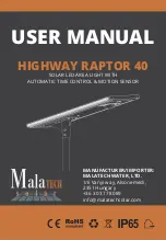 Предварительный просмотр 1 страницы Malatech Highway Raptor 40 User Manual