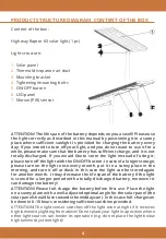 Preview for 4 page of Malatech HIGHWAY RAPTOR 60 User Manual