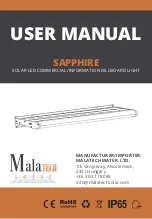 Preview for 1 page of Malatech SAPPHIRE User Manual