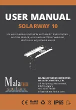 Malatech Solarway 10 User Manual предпросмотр