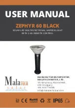 Malatech ZEPHYR 60 BLACK User Manual preview