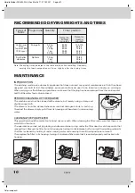 Предварительный просмотр 12 страницы Malber Fust WD 800 Installation And User Instruction