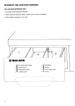 Предварительный просмотр 5 страницы Malber WD 1000 Instruction Booklet