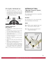 Предварительный просмотр 5 страницы Malcotools FasGroov FGVK Instruction