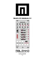 Malekko Quad LFO Manual предпросмотр