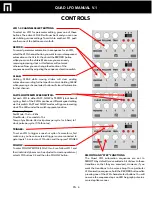 Preview for 8 page of Malekko Quad LFO Manual