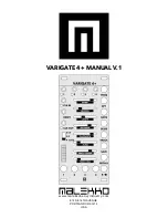 Malekko VARIGATE 4+ Manual предпросмотр