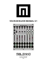 Malekko VOLTAGE BLOCK Manual предпросмотр