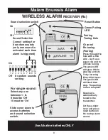 Предварительный просмотр 9 страницы Malem MO12 Instruction Booklet