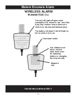 Предварительный просмотр 10 страницы Malem MO12 Instruction Booklet