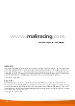 Preview for 40 page of Mali Racing SpeedFighter 2 Manual