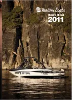 Preview for 1 page of Malibu Boats 2011 21 Ride Owner'S Manual