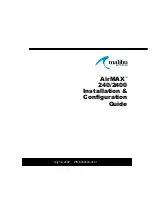 Malibu Boats AirMAX 240 Installation &  Configuration Manual предпросмотр