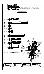 Предварительный просмотр 1 страницы Malibu Boats HYANNIS COUNTER SWIVEL CHAIR MHYA-DCC-S-R Assembly Instructions