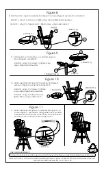 Предварительный просмотр 5 страницы Malibu Boats HYANNIS COUNTER SWIVEL CHAIR MHYA-DCC-S-R Assembly Instructions